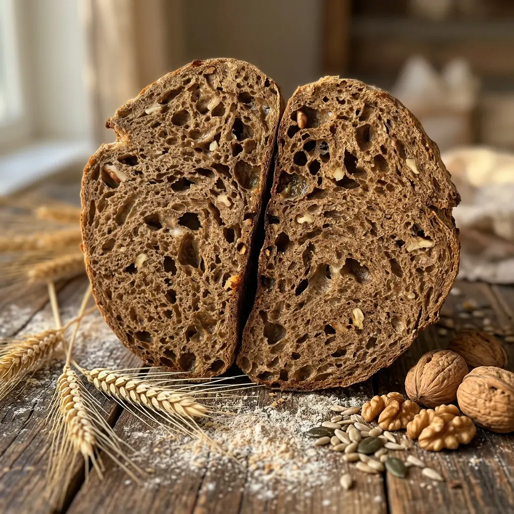 Pain au gruyère et noix